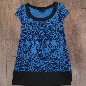 Express animal print dress